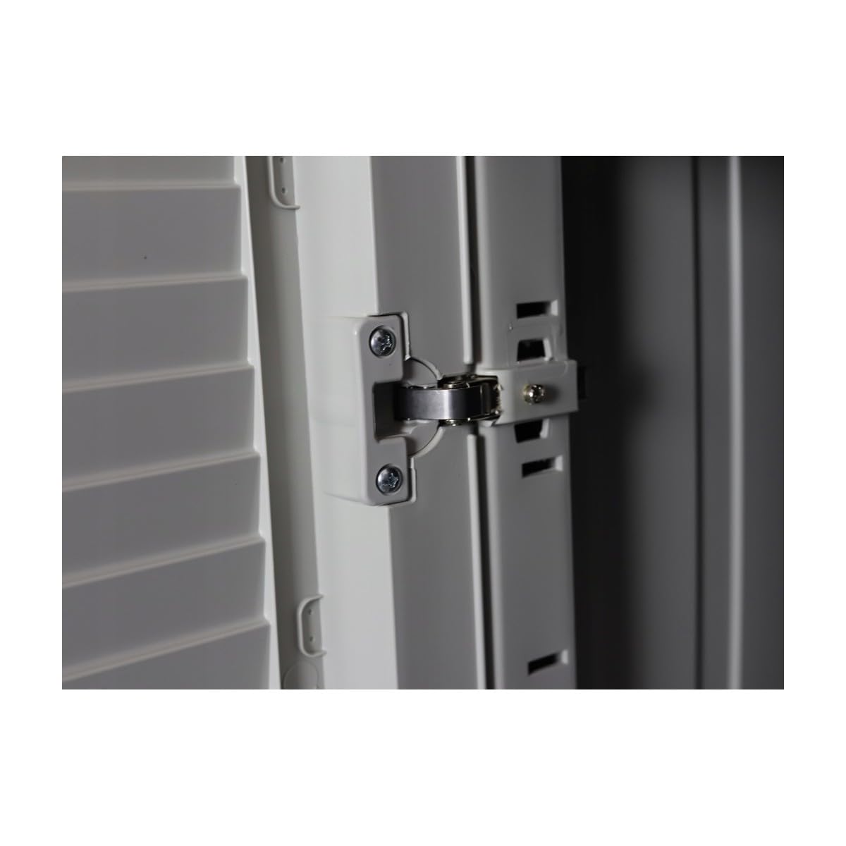 INTEC - Armoire à Poubelles de Tri Sélectif 3 Sacs - Meuble de Recyclage Déchets Intérieur/Extérieur - Organisateur Résistant 2 Portes 68 x 37 x H90 cm