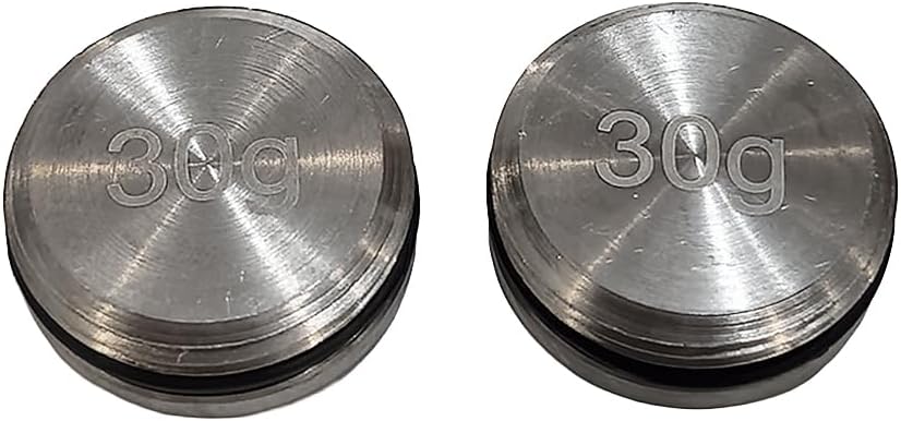 2pcs Golf Weights for Odyssey Stroke Lab, O-Works, Two-Ball Ten Putters