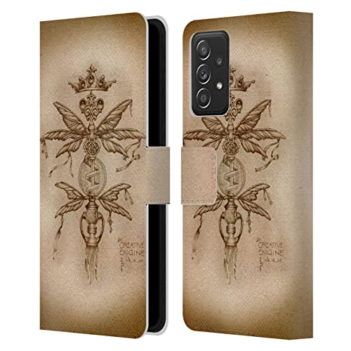 Housse cuir Samsung A53 5G motif Steampunk pour le quotidien