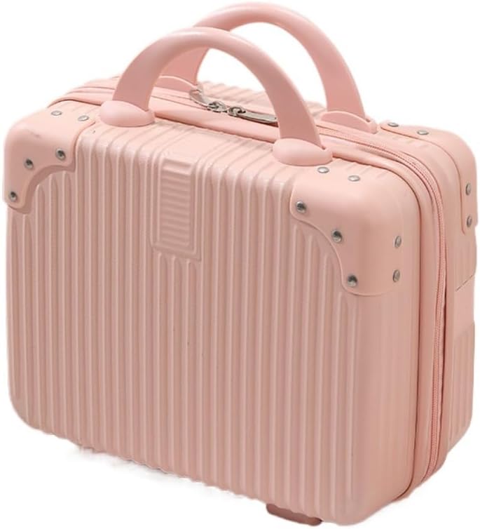 軽量キャリーケース 14インチ ベージュ 23L Amazon | [小さな店] ミニトランク ミニアタッシュケース