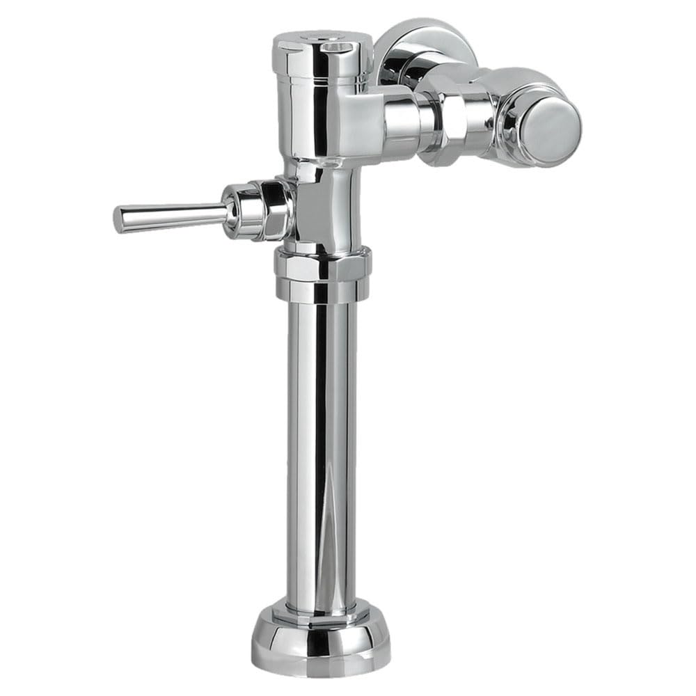 American Standard 6047111.002 Exposed Manual Toilet 1.1 GPF Flush Valve, Polished Chrome