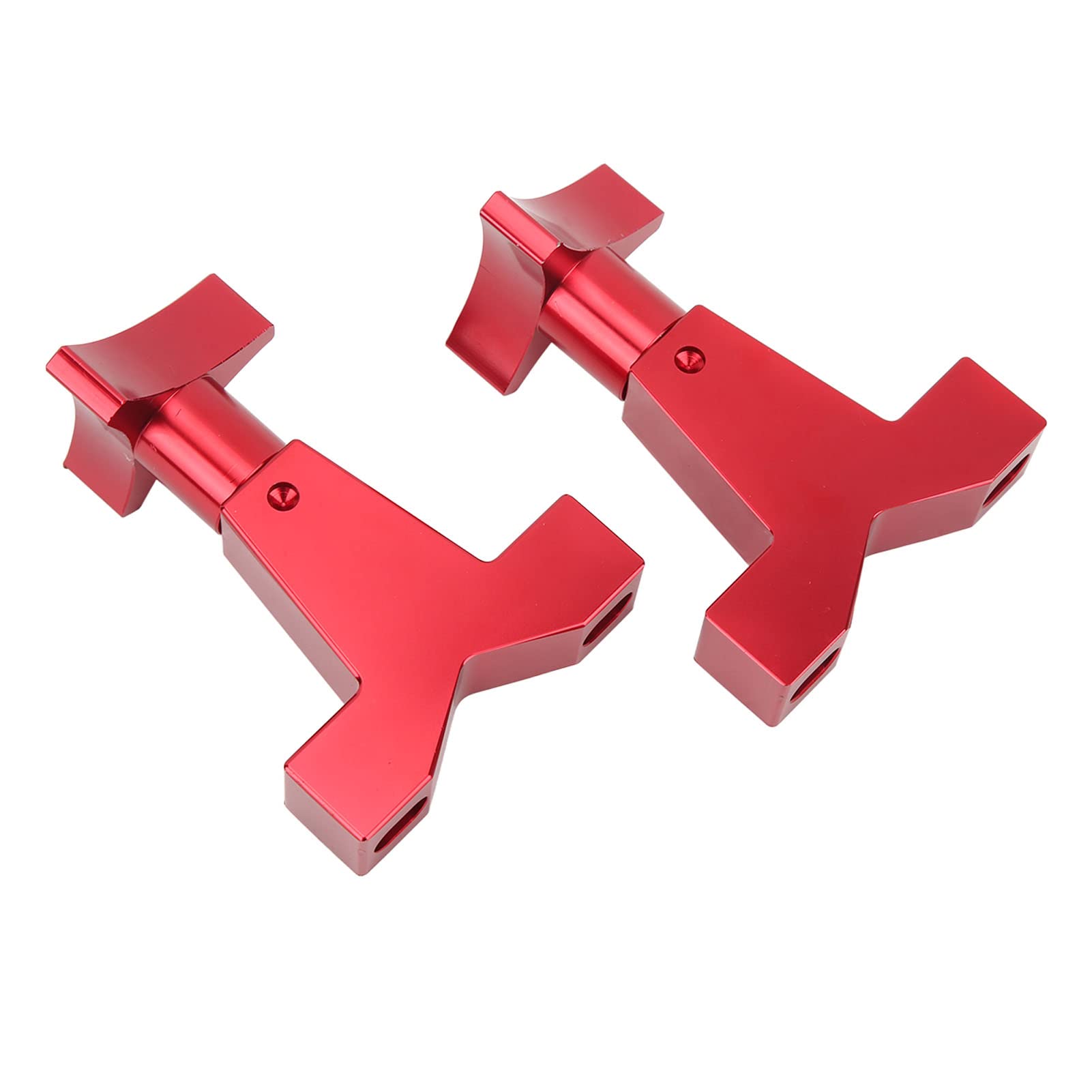 Lift Jack Mount 6061 Billet Aluminio Rojo Anodizado Reemplazo para Offroad 1in a 2.5in Tubos Redondos Cuadrados