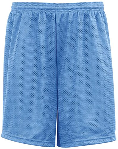 Badger Sportswear Boys Mesh/Tricot 6 Inch Youth Short, Columbia Blue, One Size2