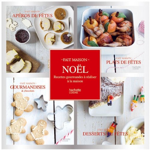 Télécharger Coffret 4 mini livres Noël: Fait Maison PDF