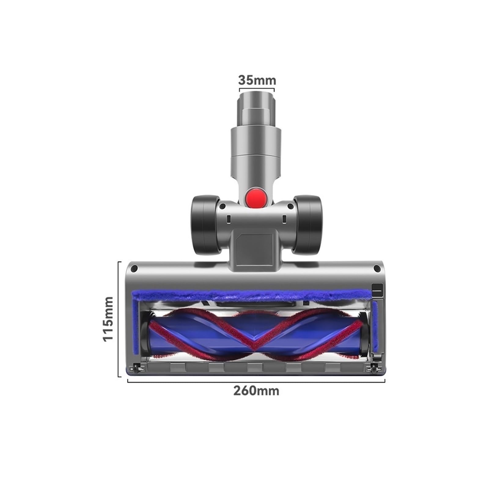 Compatibile Con Dyson, Spazzola A Turbina Di Coppia V7(V7V8V10V11V15)