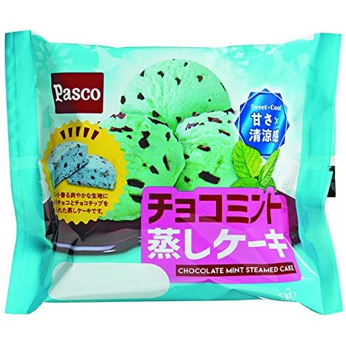 Pasco チョコミント蒸しケーキ