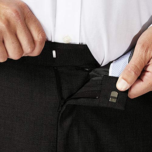 J.M. Haggar Men's Classic Fit Flat Front Dress Pant-Regular and Big & Tall Sizes4