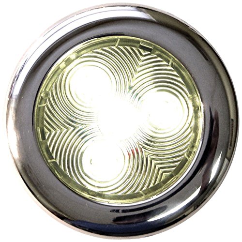Black Friday - 60% OFF T-H Marine LED-51831-DP Stainless LED Puck Light - 4" White