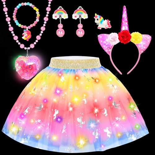 Vestido Princess para niñas 4-6 años con luces miniatura 2