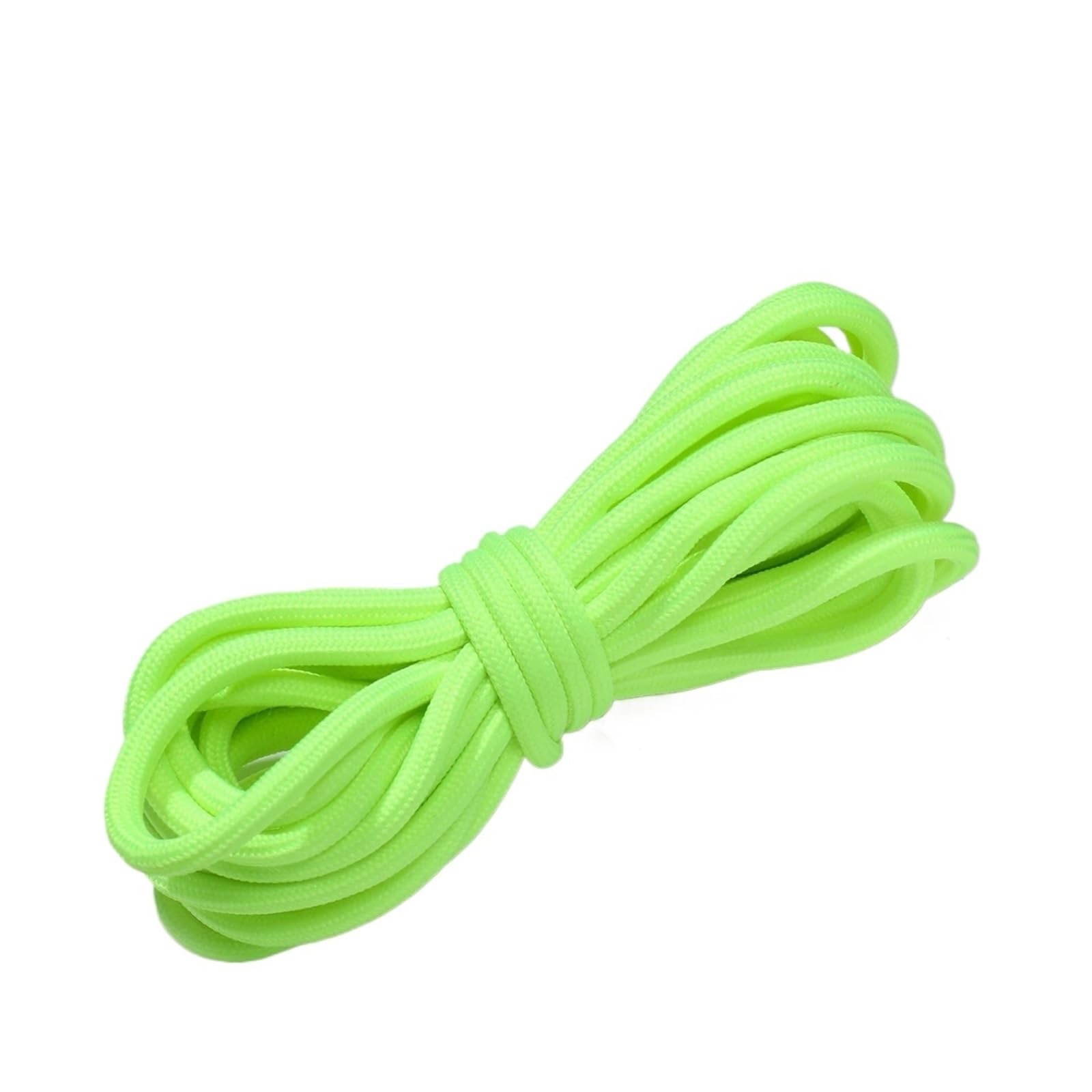 Cotton Macrame Cord 5Meters 4mm Solid Color Core Spun Cotton Braided Rope for DIY Tapestry Phone Bag Pendant Pet Leash Handcraft Dec Accessories(Color 11)