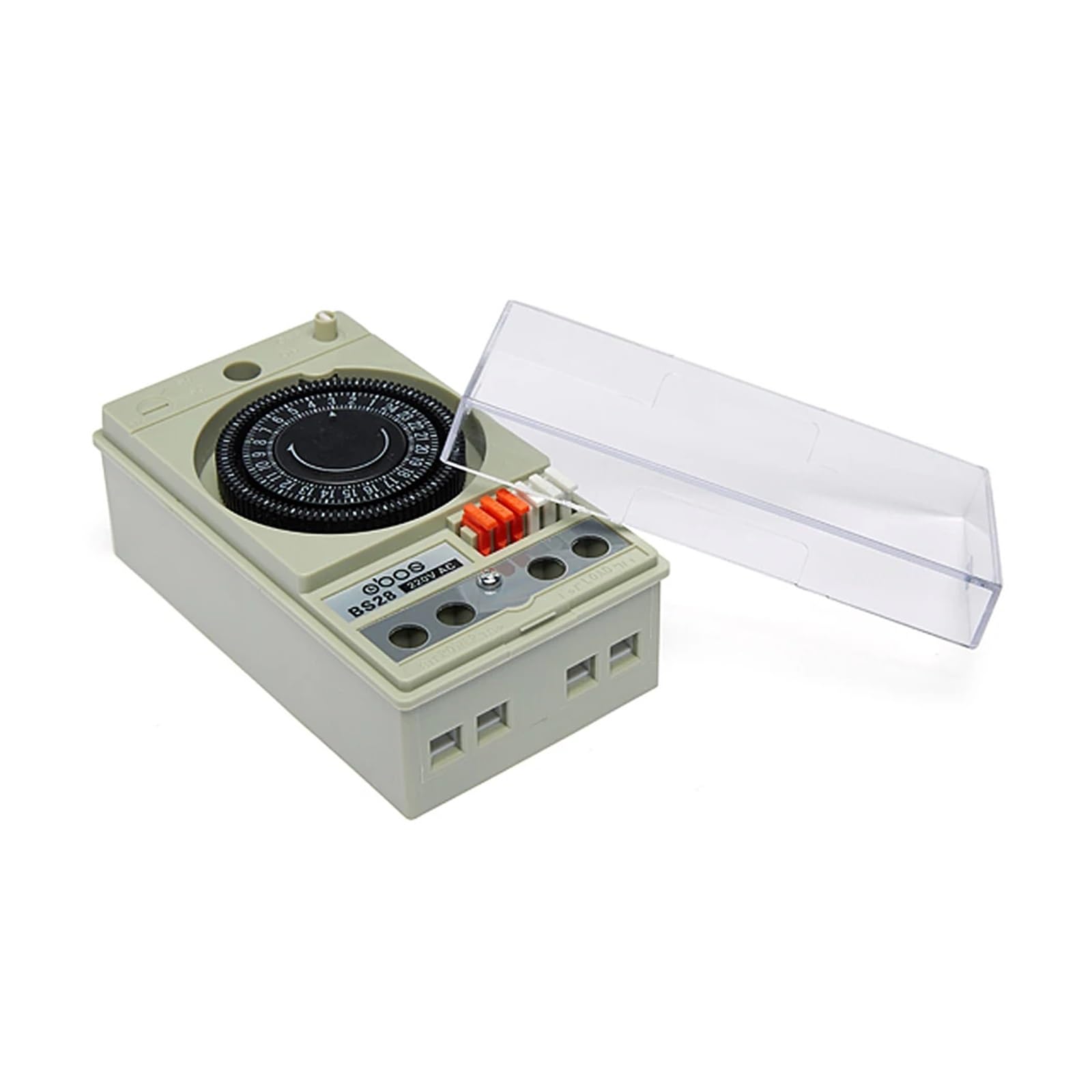 Interruptor Temporizador mecánico, con 48 Veces de Encendido/Apagado por día, intervalo de Tiempo mínimo de 30 Minutos (Size : 110v)