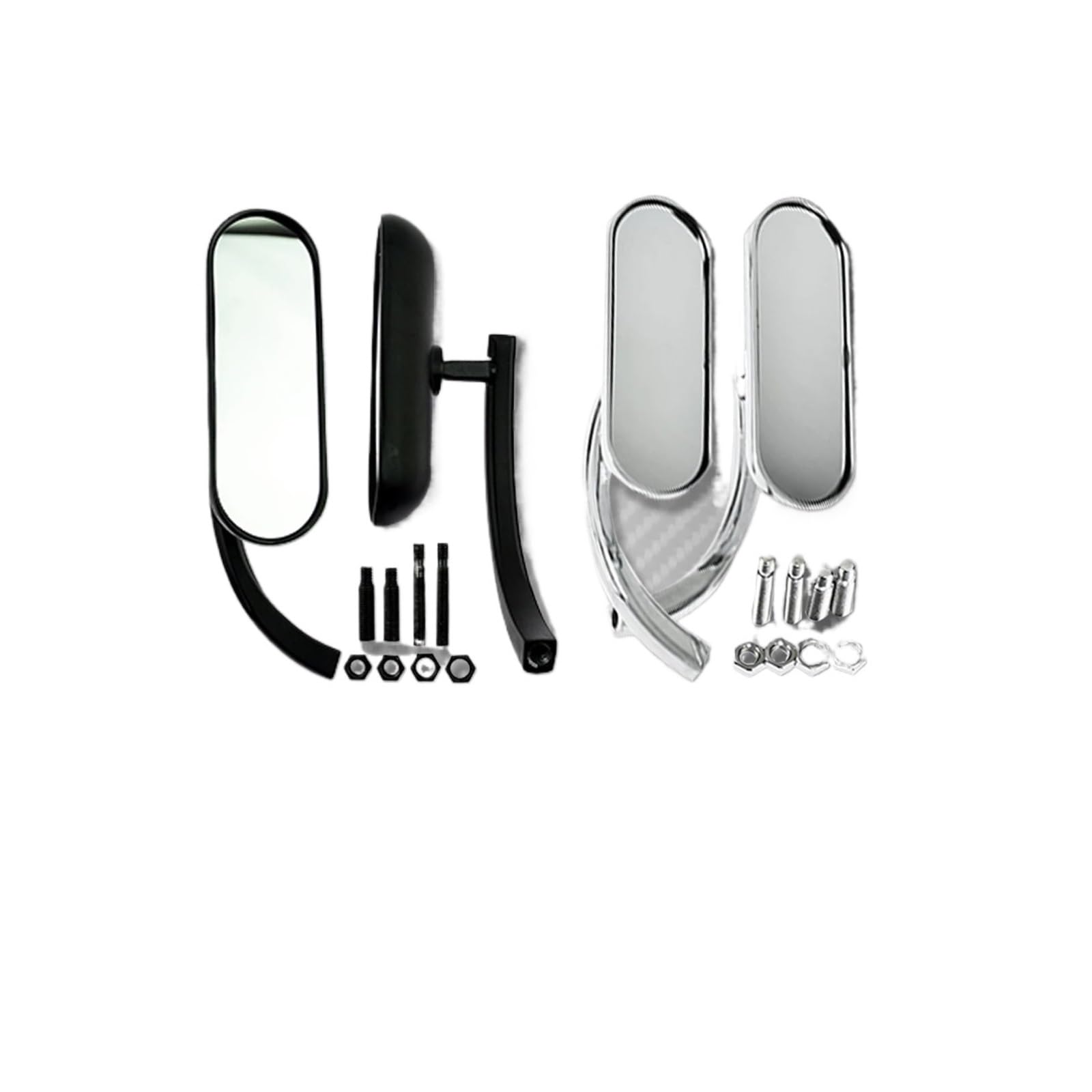 pour Touring pour Electra pour Glide pour Dyna pour Fatboy pour Softail pour Breakout pour Sportster XL Rétroviseur Moto Rétroviseur Latéral Carré Rétroviseurs Moto Rétroviseur Moto Latéraux(2)