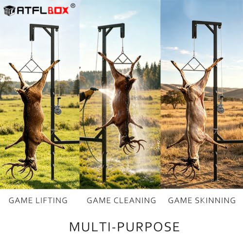 ATFLBOX Portable Hitch Mount Hoist