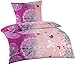 optidream 4-teilig Miklrofaser Bettwäsche Set mit RV 135x200 cm Bettbezug 80x80 cm Kissenbezug Dandelion Pusteblume Pink Lila Rosa MI 4 günstig Kaufen-optidream 4-teilig Miklrofaser Bettwäsche Set mit RV 135x200 cm Bettbezug 80x80 cm Kissenbezug Dandelion Pusteblume Pink Lila Rosa