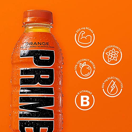 Image of CELEBRINO Prime Hydrating Drink Sports Beverage Orange Flavour 500 Ml