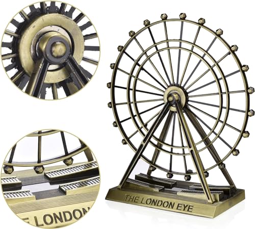 Image of SATYAM KRAFT 1 Pcs UK World Famous Building for Wedding Decorative Showpeice Idol for Home Decor, Living Room, Gifts, Desk Decor, Stand Holder, Office Desk, Tabletop (London Eye)