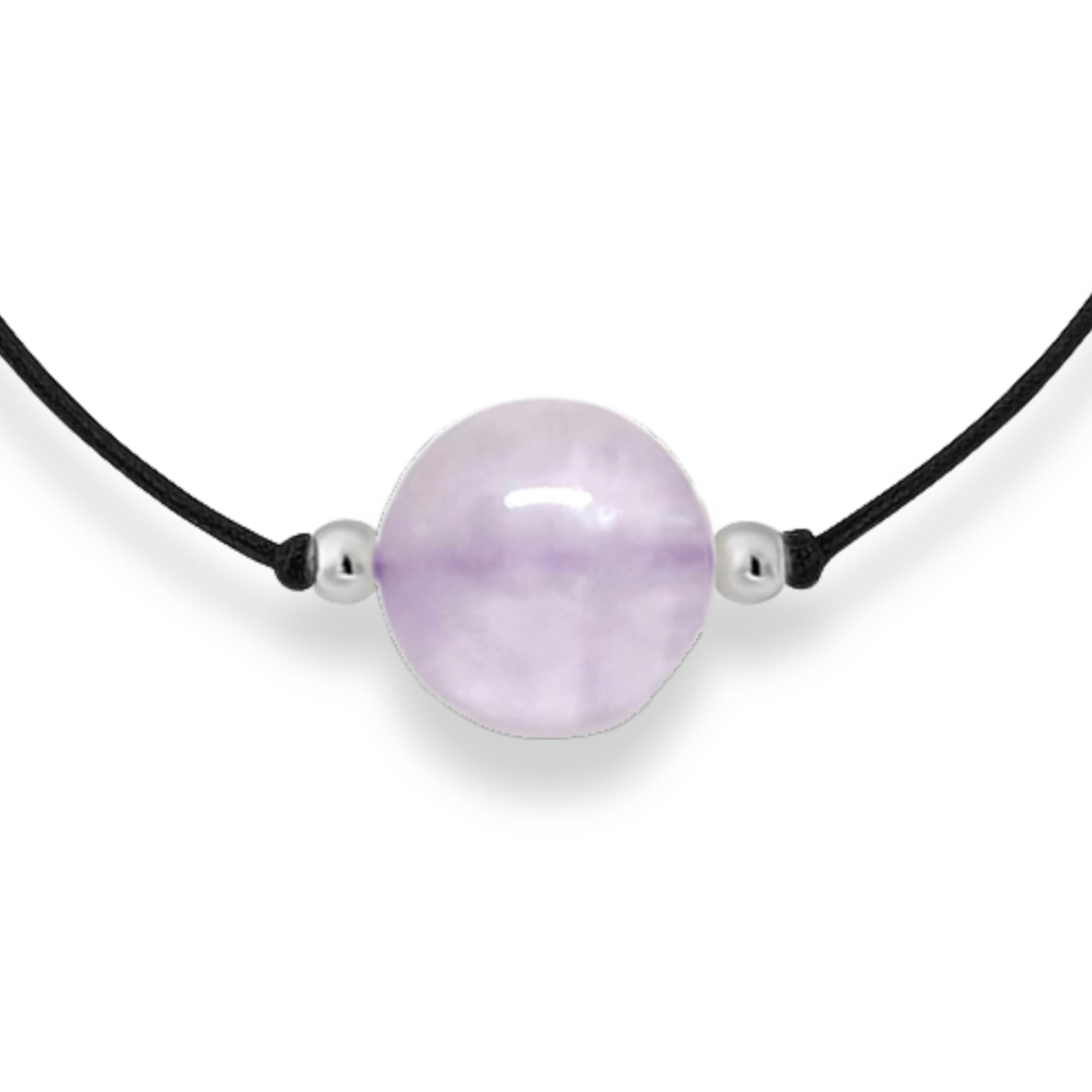 Genérico Pulsera de Cuarzo Rosa Natural – Amor & Armonía Interior | Joyería Hecha a Mano en España | Plata 925 | Ajustable Unisex | Regalo Elegante