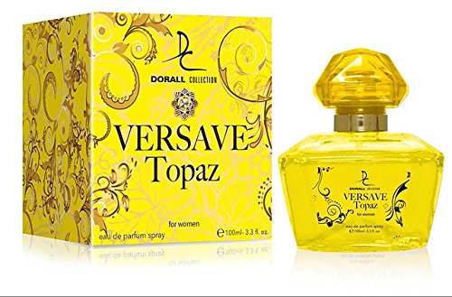 VERSAVE TOPAZ BY DORALL COLLECTION PERFUME FOR WOMEN 3.3 OZ / 100 ML EAU DE PARFUM SPRAY VERSAVE TOPAZ BY DORALL COLLECTION PERFUME FOR WOMEN 3.3 OZ / 100 ML EAU DE PARFUM SPRAY