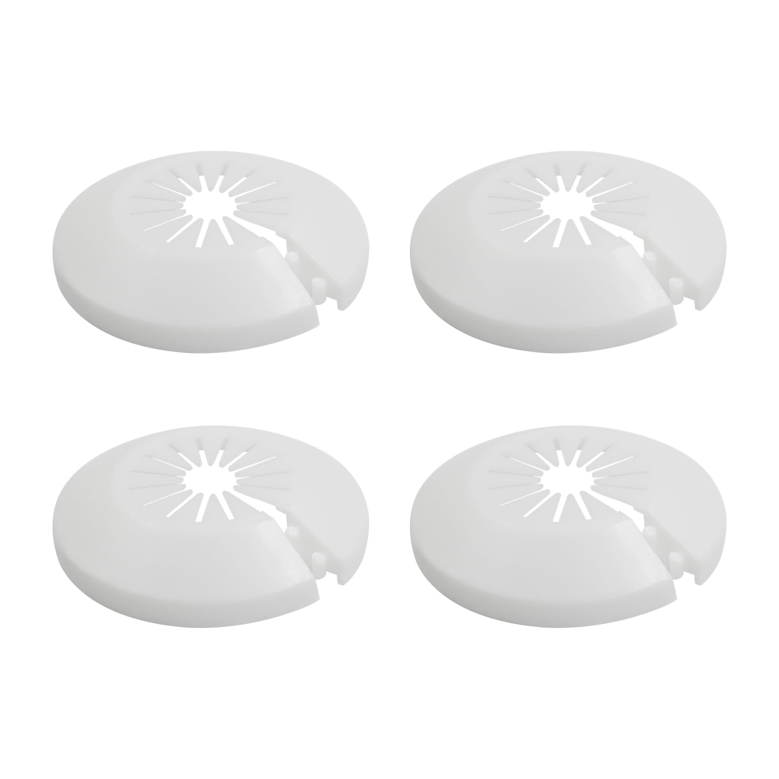 Qjaiune 10pcs Water Pipe Cover, 0.63 Inch / 16mm Wall Qjaiune 10pcs Water Pipe Cover, 0.63 Inch / 16mm Wall