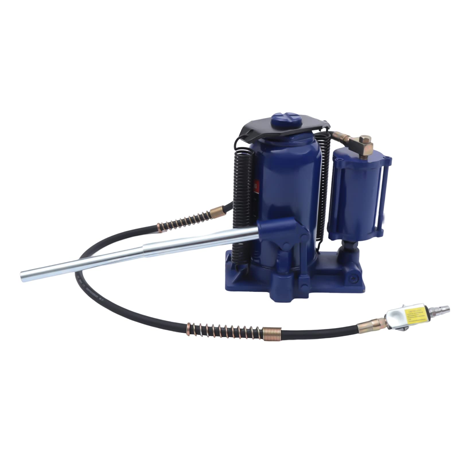 Gato hidráulico de 20T, elevador de botellas hidráulico neumático de 20 toneladas con bomba manual manual de 20 toneladas, para coches, camiones, remolques, reparaciones, automóviles,