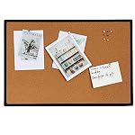 2-Pack Cork Board 36 x 24 Inch, Black Aluminum Frame Bulletin Board for Walls, Large Self-Healing Vision Board for Office, School, and Home, Hanging Notice Board with 10 Push Pins (3x2 Ft) - Image 2