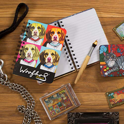 Image of Pavilion Gift Beagle Woofhol, Journal and Pen Set, 5 X 7 Inches, 12088