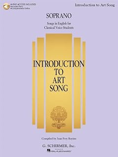 Introduction to Art Song for Soprano (Book/Online Audio)
