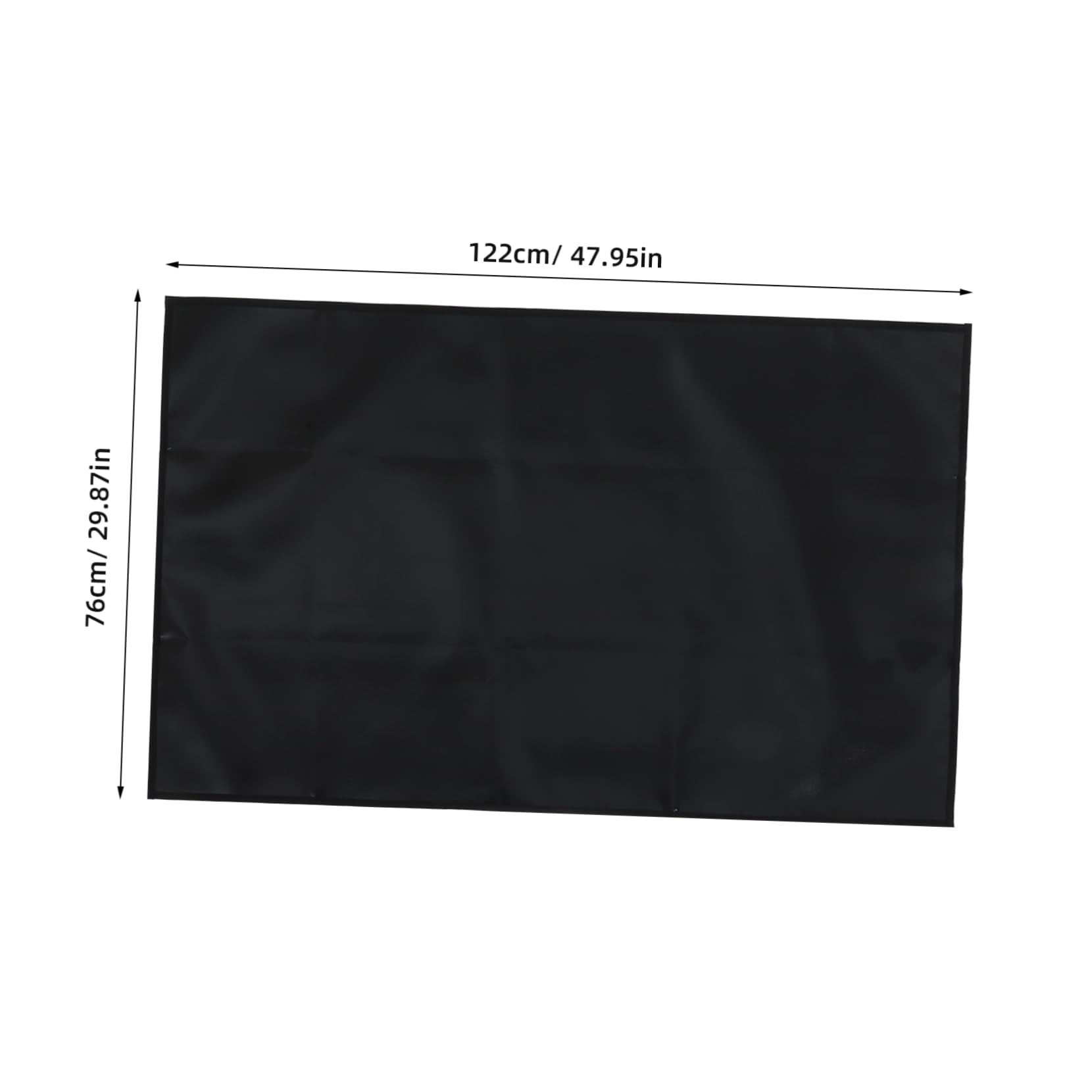UKCOCO Tapis De Barbecue Résistant Chaleur Tapis De pour sous Couverture Ignifuge Pratique Et Portable