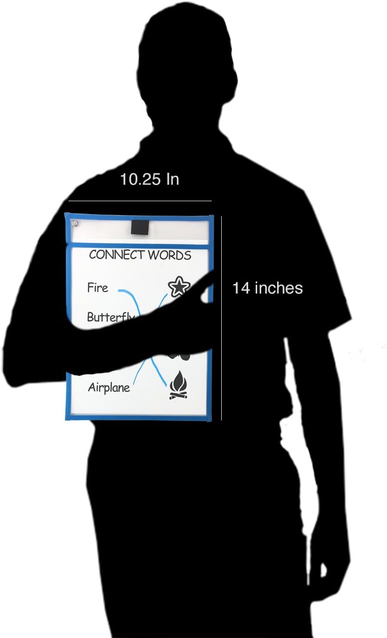 Clipco ドライイレース ポケットスリーブ アソートカラー (6パック)