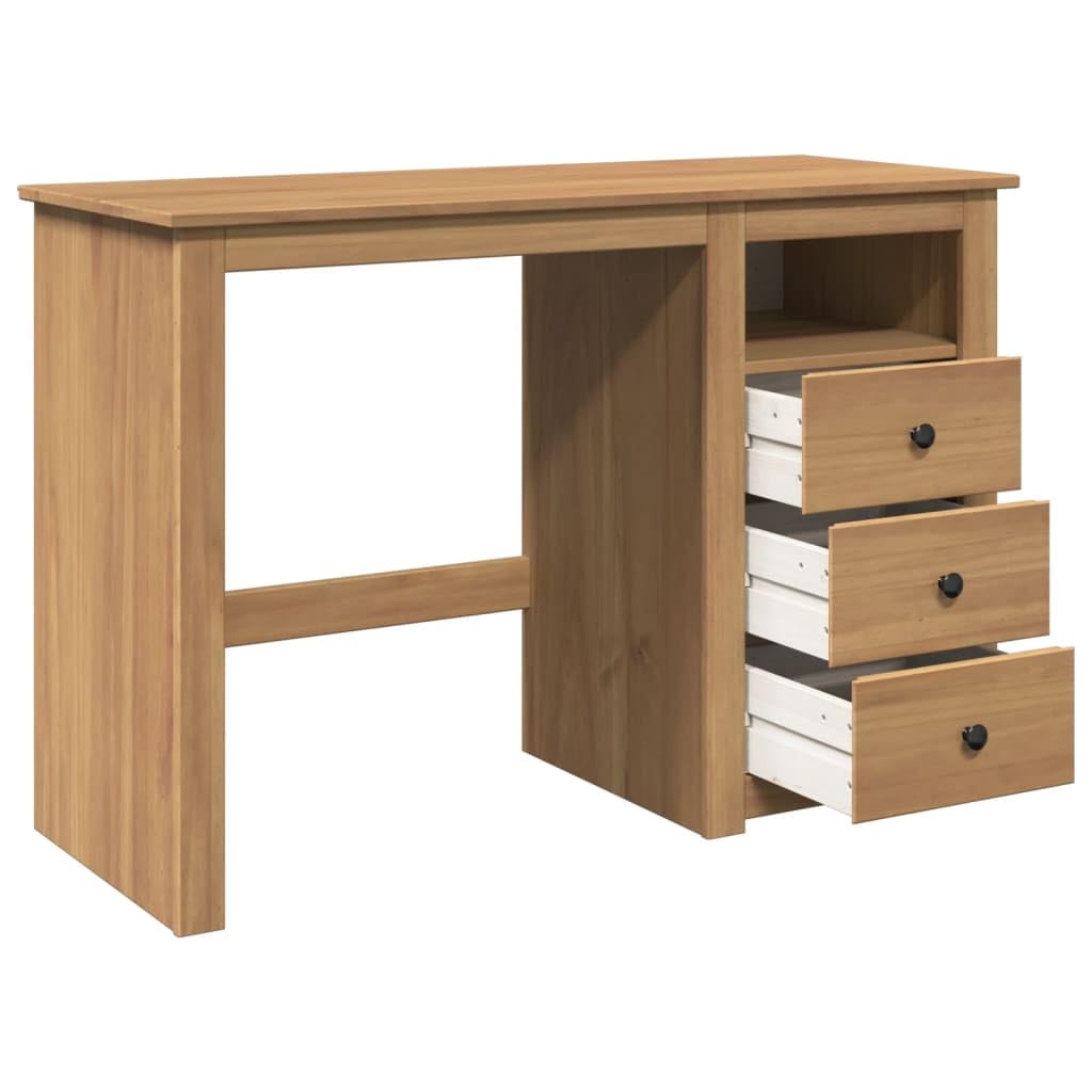 Genérico Escritorio Panama Madera Maciza de Pino 112x45x75 cm,Mobiliario,Mobiliario de Oficina,Escritorios-4016389