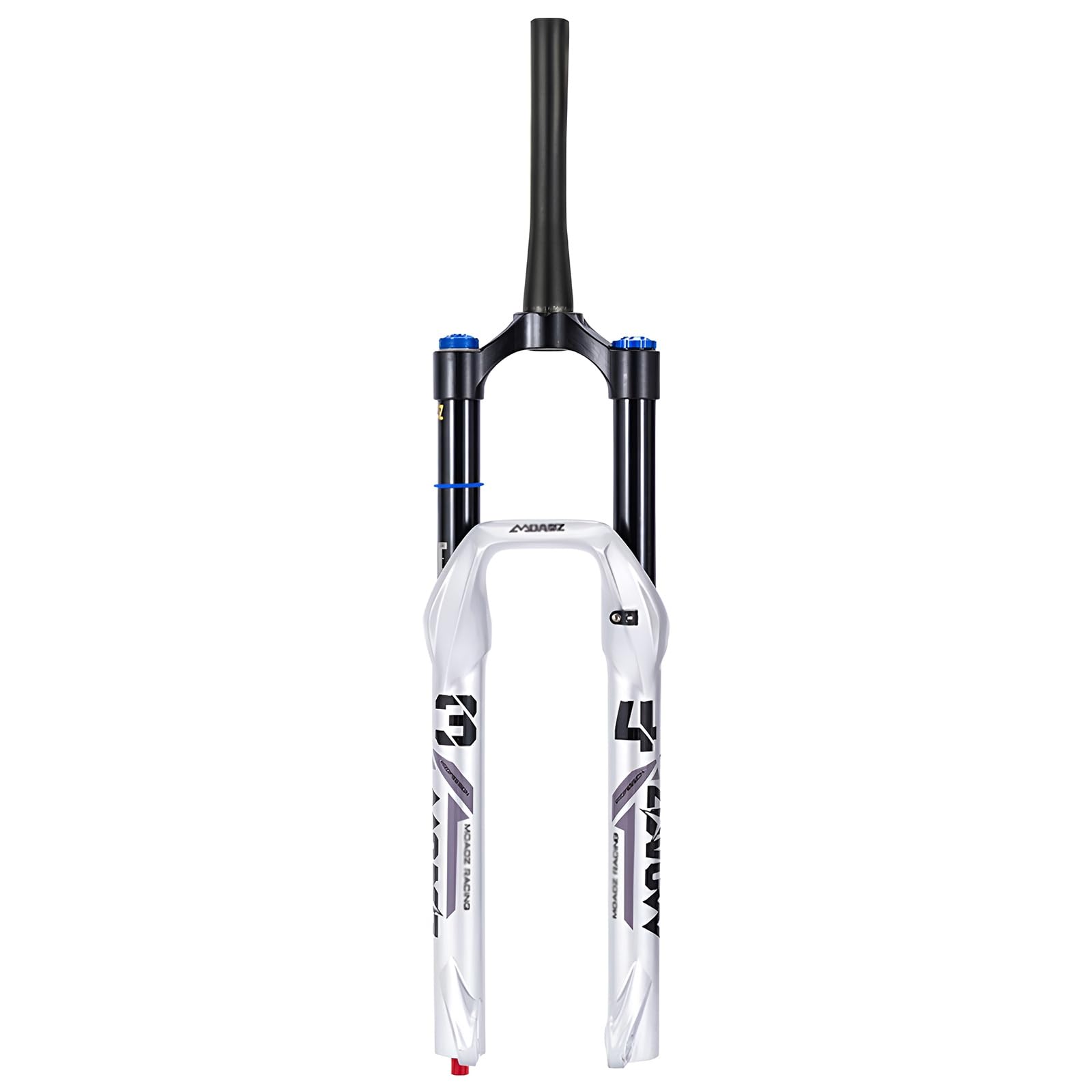 WIQUYBML Mountain Bike Suspension Fork 26in 27.5in Travel 160mm Rebound Adjust Straight/Tapered Tube 28.6mm QR 9mm Manual Lockout Air Forks