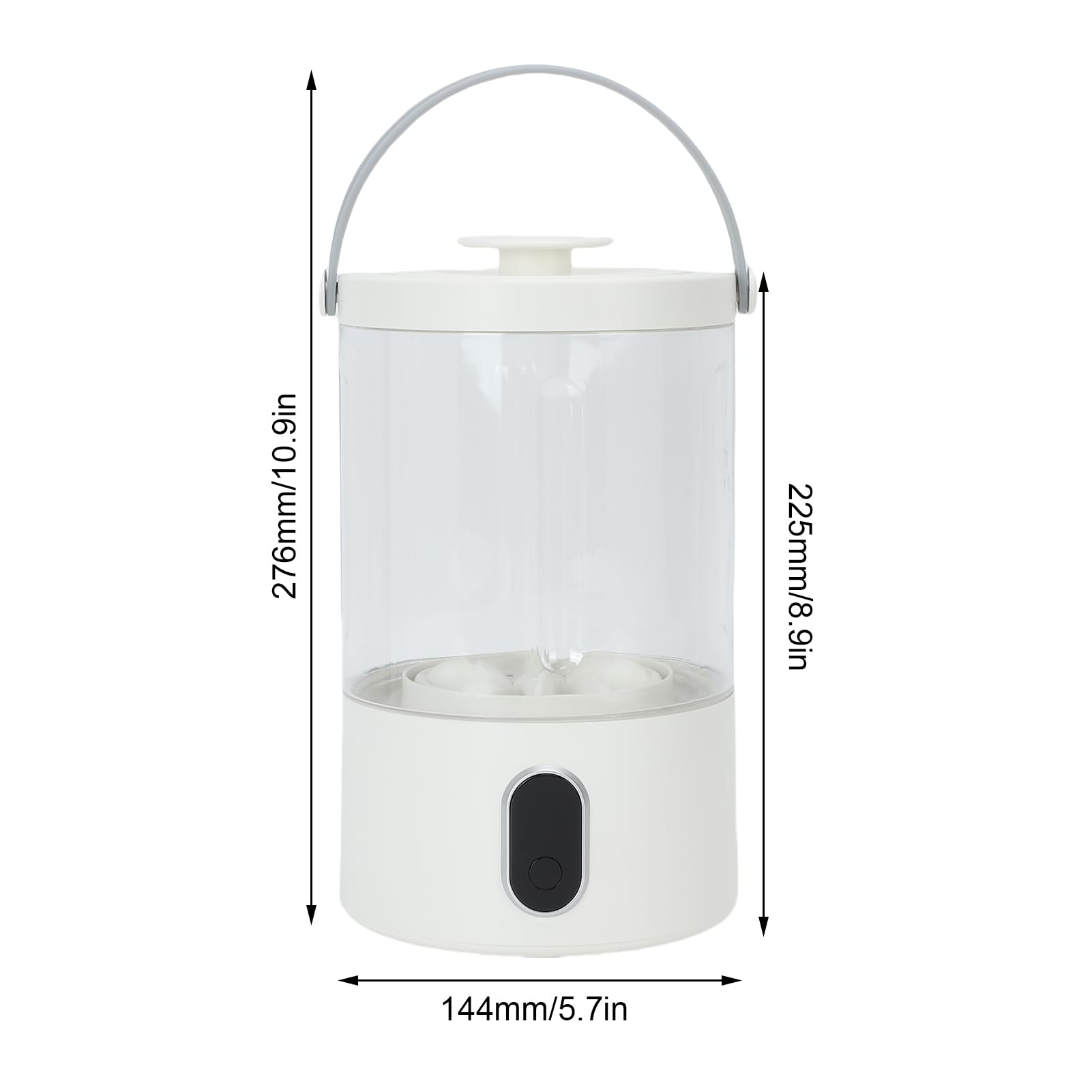 Przenośna Pralka, 1.3L Mini Pralka do Bielizny w Pełni Automatyczna Przenośna Pralnia do Mieszkania, Podróży, Kempingu, Domu, Akumulatora