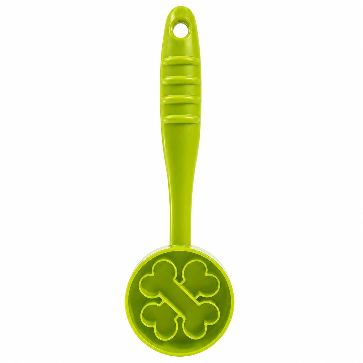 Lick Paddle Dog Treat Spreader, BPA Free, Paw, Bone, Ice Cream, Dog Face, Print Design, Training Aid, Reduces Anxiety, Mental Enrichment, For All Dogs (Green, Bone Shape) โ image 1
