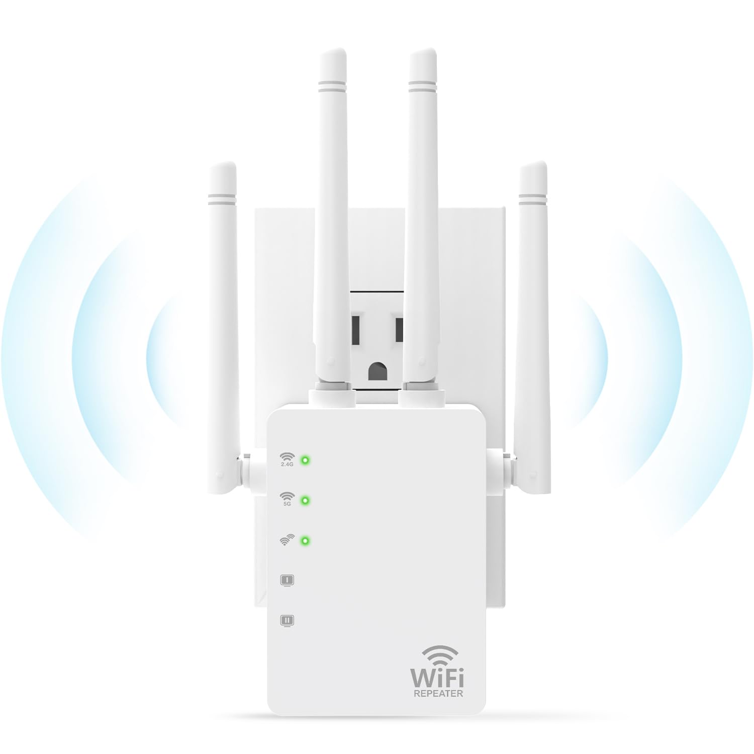 NHUUEOD 2.45GHz+5Ghz Dual Band WiFi Booster