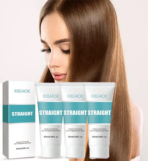 Protein Hair Straightening Cream, Silk and Gloss Hair