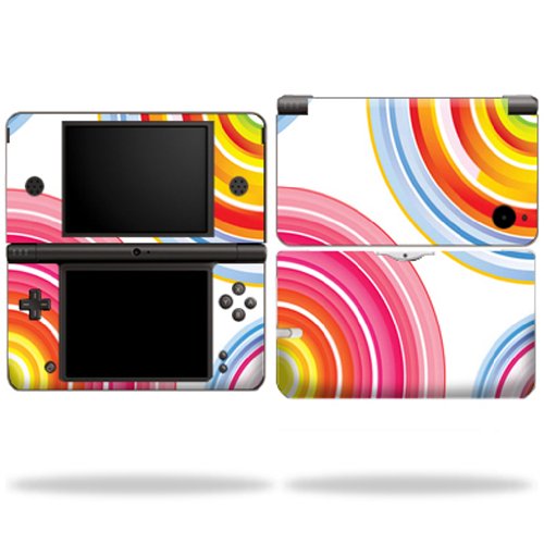 MightySkins Skin Compatible with Nintendo DSi XL wrap Sticker Skins Lollipop Swirls