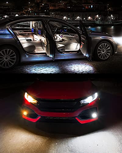 Nilight 350% Brighter 9005 And 9006 Led Headlights 4 Pack Plus 194/168/2825/W5W Led Bulbs #TOP5