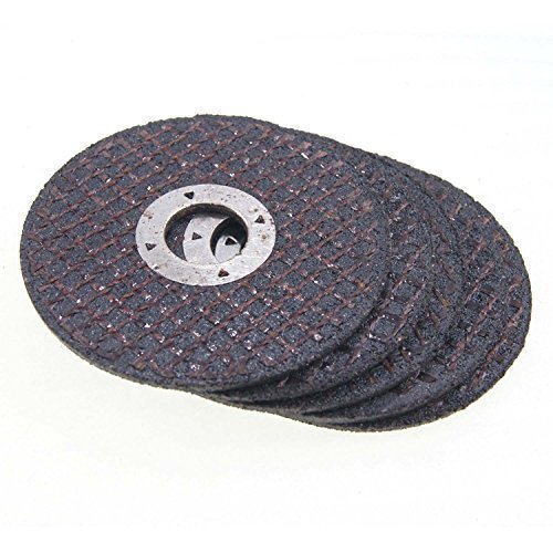KATSU Discos de Esmerilado Abrasivo de Metal 75 mm x 16 mm x 2,4 mm 5 Piezas para Mini Amoladora Angular Neumática Eléctrica SP10001405