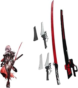 Amazon.co.jp: 勝利の女神：NIKKE 道具 ニケ 紅蓮 長い刀 武器 陰影