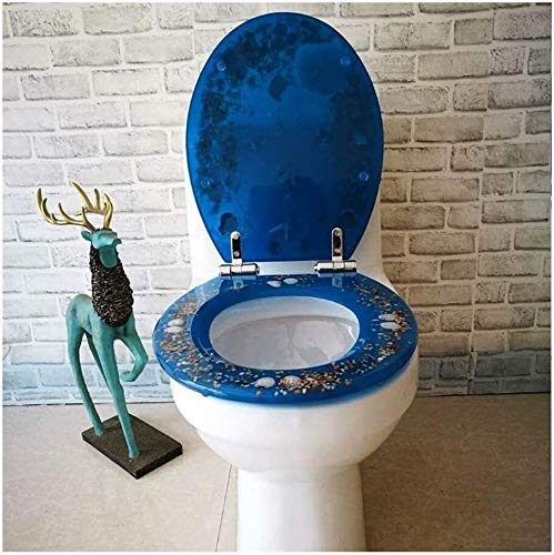 Amazon.co.jp: 抗菌トイレふた、トイレカバーシリーズ アート