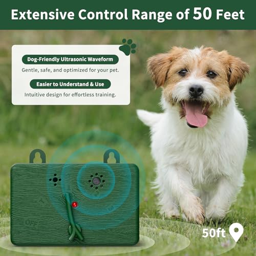 Anti Bell Gerät Für Hunde - Ultraschall Hundeerziehung Mit 3 Frequenzen
