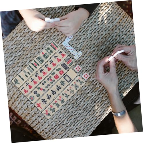 Jeu de mahjong chinois Toddmomy petit cadeau idéal de loisirs