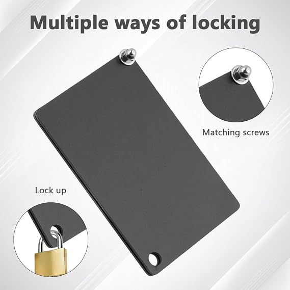 2 Pcs Crypto Wallets, Bitcoin Seed Plates with Metal Plate Marking Pen, Crypto Seed Phrase Storage for Hardware Cold Backup