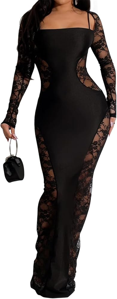 chinese dress ladies Women's V-neck Lace Party Dresses – Punk Design