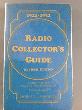 Paperback Radio Collector's Guide; 1921-1932. Revised Edition. Book