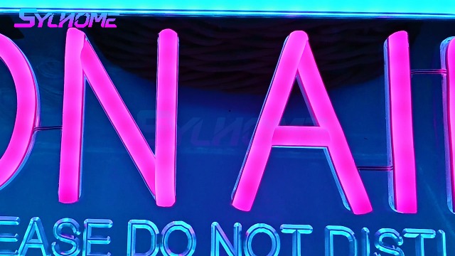 Image of SYLHOME ON AIR Do Not Disturb LED Neon Light Sign Office Game Room Decor