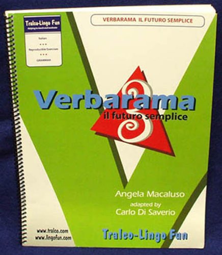 Amazon.com: Verbarama 3 Italian-Verbarama il futuro semplice ...