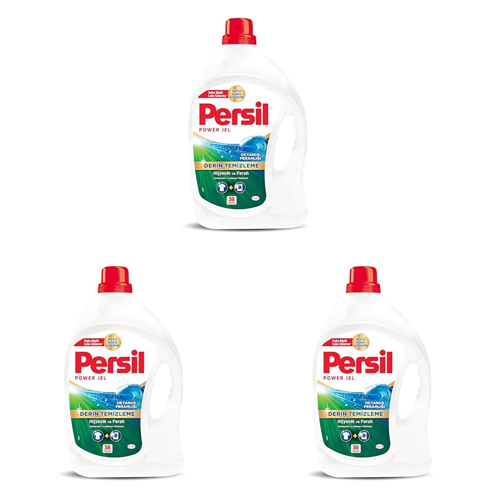 Persil Okyanus Ferahlığı Jel 38 yıkama (3 paketi)