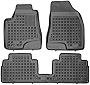 Rezaw-Plast All Weather Floor Mats Liners Set Compatible with Lexus RX 300 330 350 400h 450 2004-2008 SUV Black 3D Custom Fit