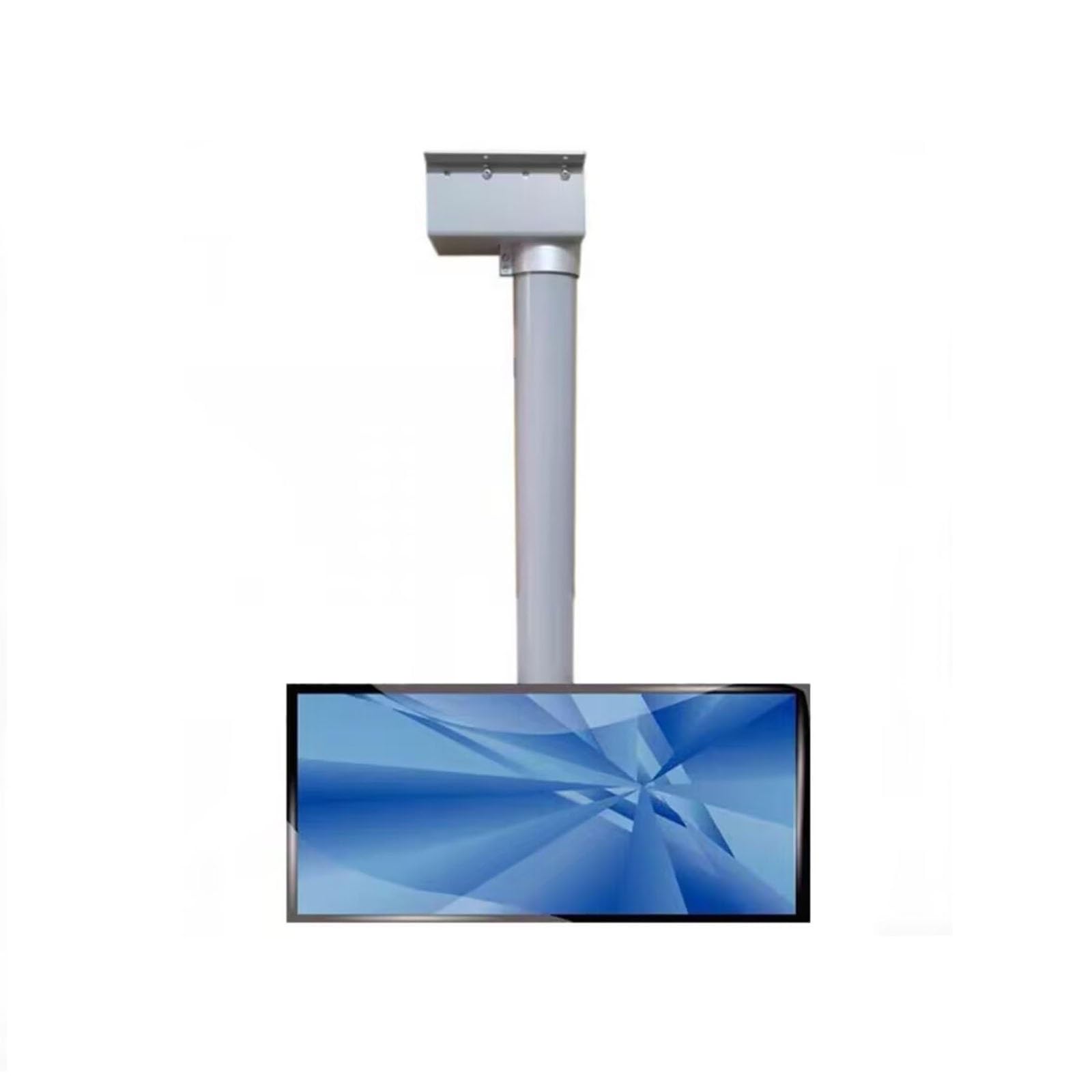 POLGDW Motorized Tv Mount, Tv Lift Mechanism with Remote, Adjustable Height Telescoping Ceiling TV Bracket, for Large Screen 26-70 Inch TVs, 2 Installation Methods, Metal Expans(70cm)
